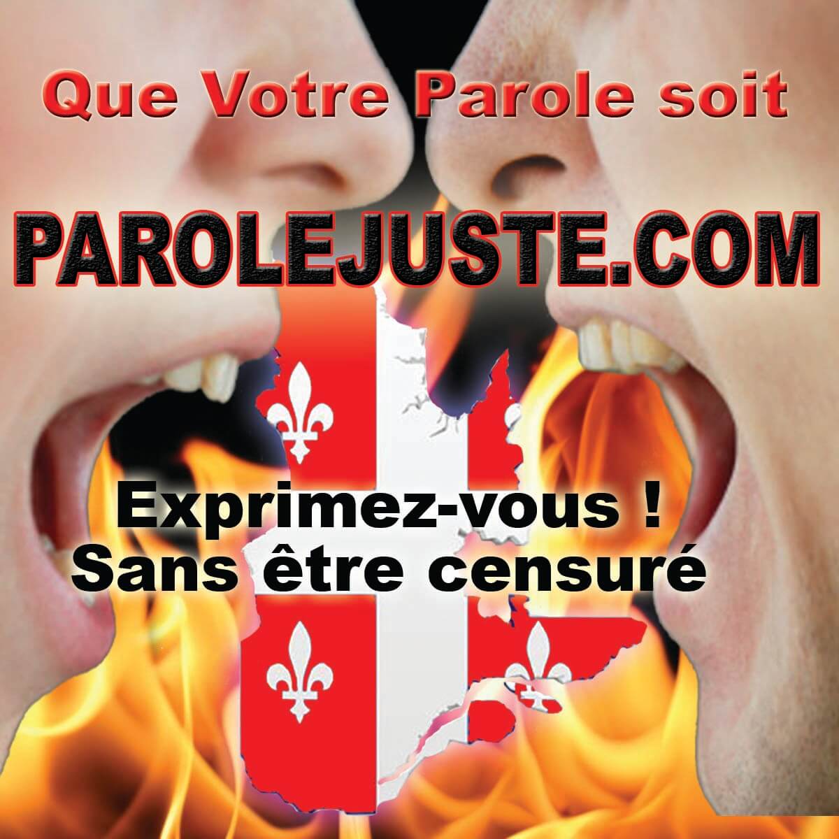 Les Québécois créer Parolejuste.com pour le BLACKOUT  fictif à  venir…
